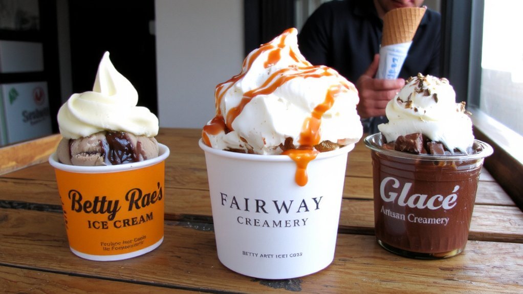 Ice Cream Treats — Betty Rae’s Ice Cream, Fairway Creamery, Glacé Artisan Ice Cream