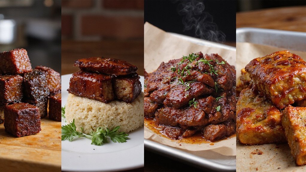 lacquered brisket sculpted smoke