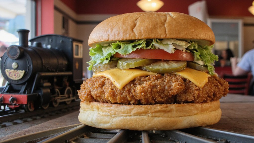 locomotive served tenderloin with flair