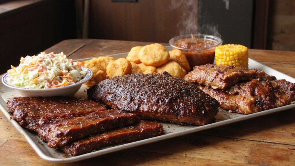 sweet smoky molasses crust