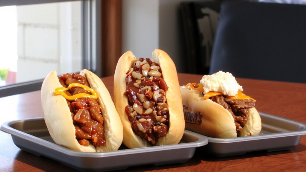 Chili Dogs — Fritz’s Railroad, Town Topic, Winstead’s