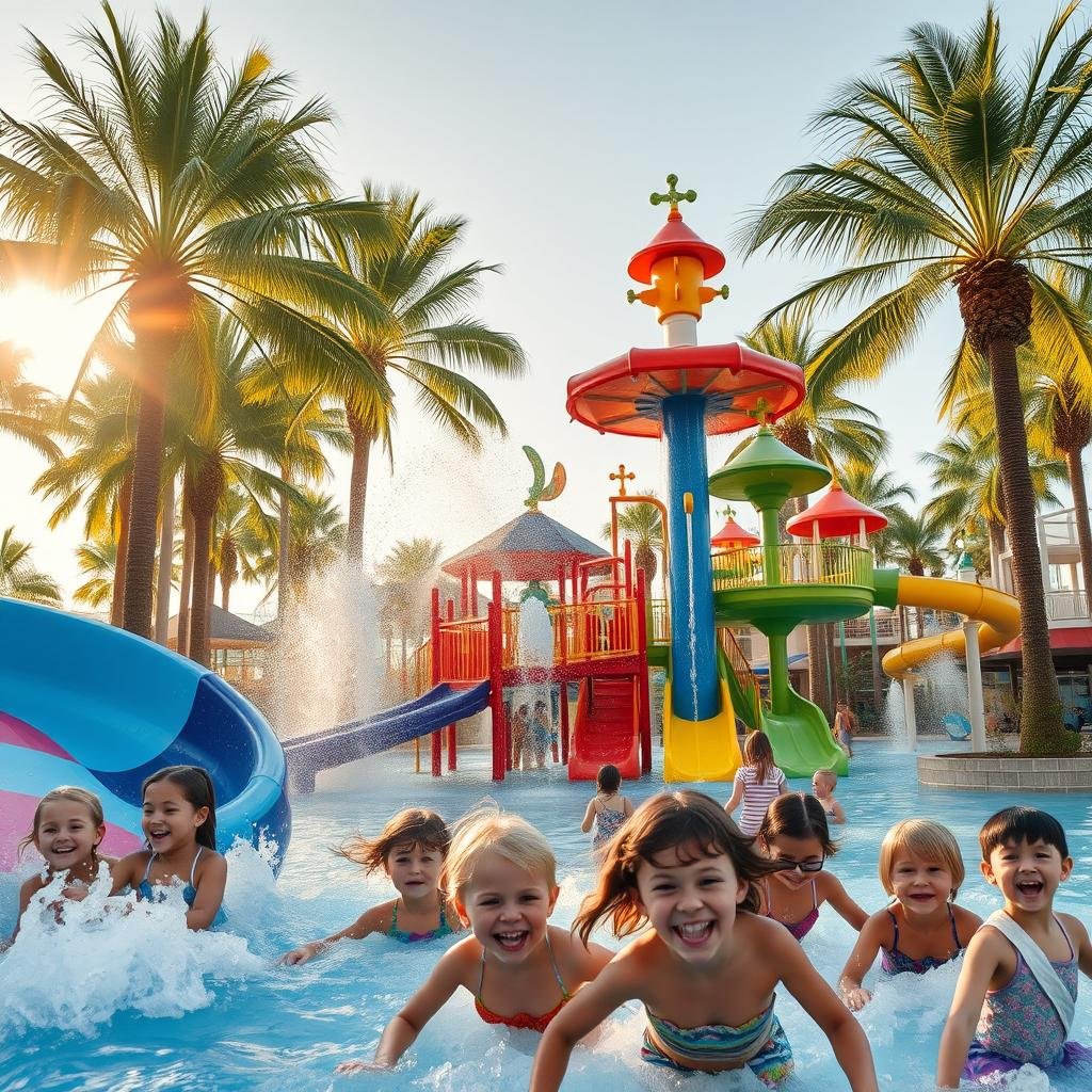 Kid-Specific Zones at Oceans of Fun Kansas City