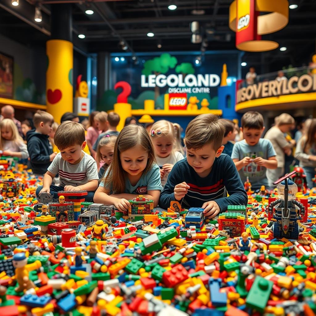LEGO building experience