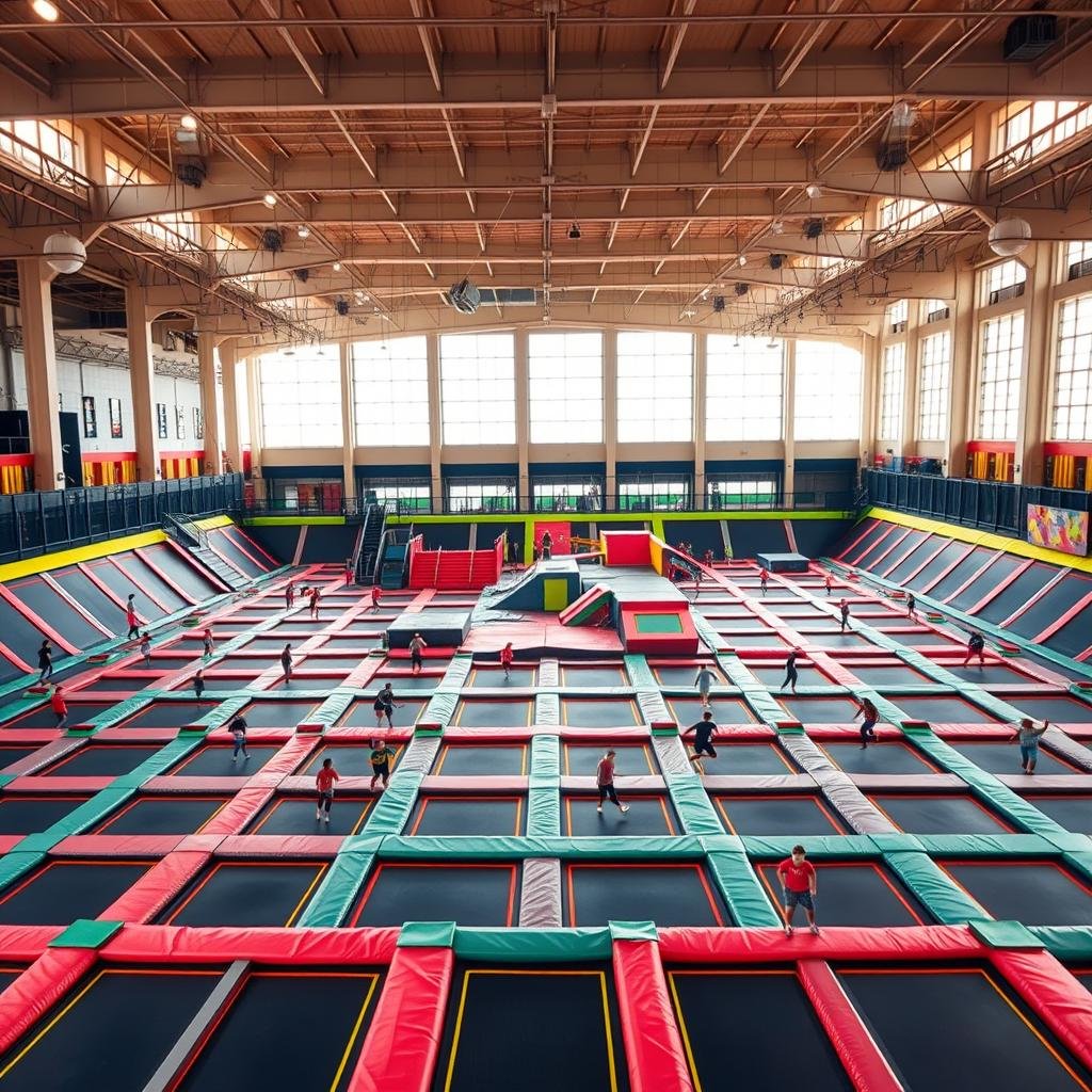 Trampoline Park Facilities