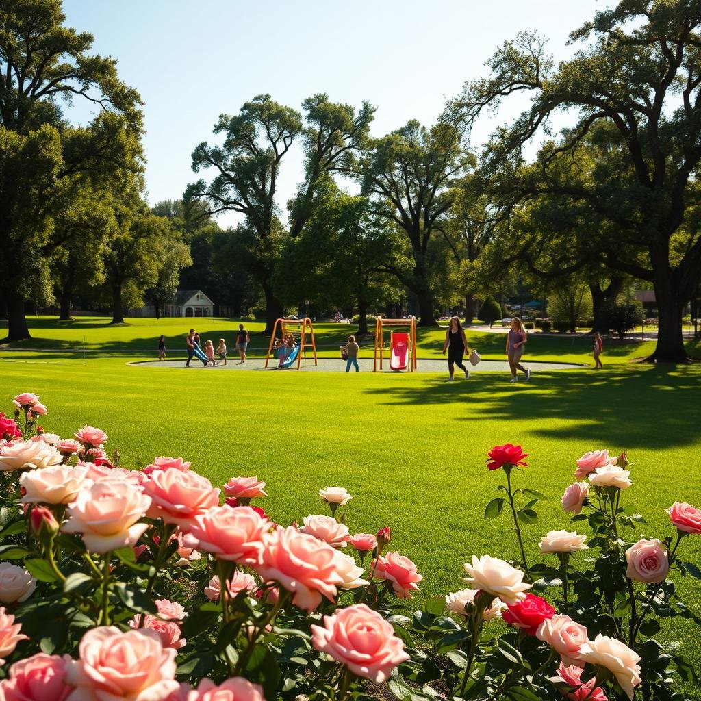 Loose Park: Rose Garden Playground & Family Picnics